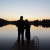 evening at the lake